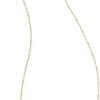Mini Elisa 14k Gold-Plated Satellite Short Pendant Necklace, Fashion Jewelry for Women