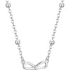 Stocking Stuffers for Women Dainty Bow Necklace 14K Gold Plated Cute Choker Small Pendant Charm Necklaces Teen Gift Trendy Stuff Personalized Jewelry Christmas Gifts