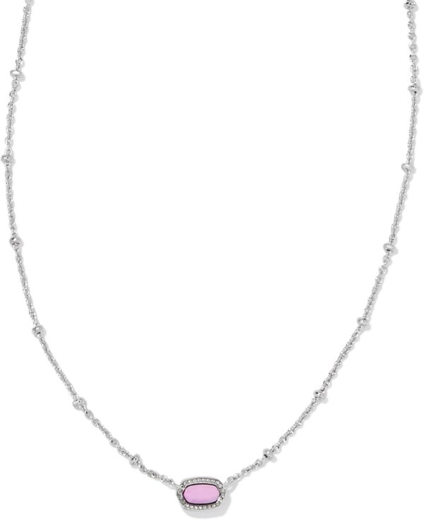 Mini Elisa 14k Gold-Plated Satellite Short Pendant Necklace, Fashion Jewelry for Women