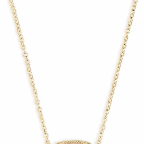 Elisa Pendant Necklace for Women, Fashion Jewelry, 14k Gold-Plated