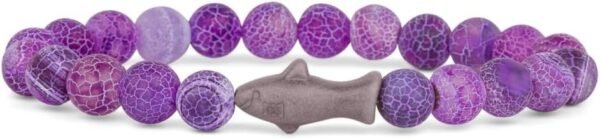 Shark Tracking Bracelet – Track a Real Shark’s Journey – Supports Wildlife Conservation – Elastic, One Size Fits Most – on Interactive Mobile App Map – Unisex Ocean Conservation Gift