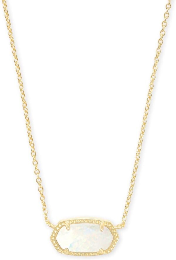 61AdgxLayrL._AC_SL1500.jpg Elisa Pendant Necklace for Women, Fashion Jewelry, 14k Gold-Plated