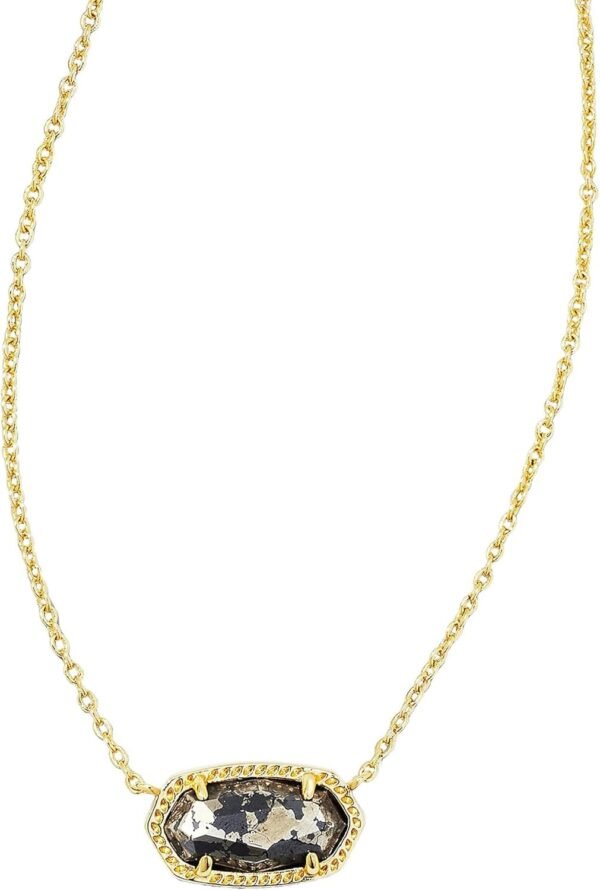61Ew2sOAJjL._AC_SL1500.jpg Elisa Pendant Necklace for Women, Fashion Jewelry, 14k Gold-Plated