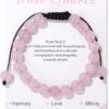 Healing Crystal Bracelet for Women 8mm Natural Stone Crystal Beaded Bracelets Adjustable Handmade Gemstone Bracelet Healing Jewelry Mother's Day Gifts for Women