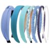 7 Pack Headbands for Women Girls Headbands Trendy Non Slip Hairbands Fashion Hair Accessories Multi-style Headband Pack Diademas Para Mujer (Neutral)