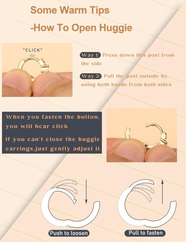 Flat Back Earrings for Women Hypoallergenic Surgical Steel Earrings for Sensitive Ears-20G Cartilage Earring Stacks 14K Gold Plated Hoops Flatback Stud Earring Sets for Multiple Piercing