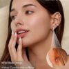 Hypoallergenic Stud Hoop Earrings for Women Small Flat Back Surgical Stainless Steel Earrings for Sensitive Ears Trendy Silver Hoops Cartilage Earring Stacks Set Multiple Piercing Jewelry Gifts