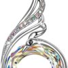 "Rise From the Ashes Phoenix Necklace Made with Crystals from Austria, 18"+2" Necklace, Packaged with Jewelry Box, Birthday Gift for Women, Symbol of Luck and Renewal
