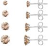 71jIWbThhhL._AC_SL1500.jpg 6 Pairs Stud Earrings Set, Hypoallergenic Cubic Zirconia 316L Earrings Stainless Steel CZ Earrings 3-8mm (Steel color)