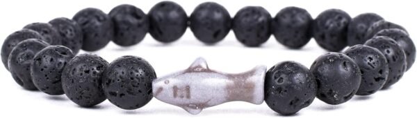 Shark Tracking Bracelet – Track a Real Shark’s Journey – Supports Wildlife Conservation – Elastic, One Size Fits Most – on Interactive Mobile App Map – Unisex Ocean Conservation Gift