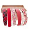 7 Pack Headbands for Women Girls Headbands Trendy Non Slip Hairbands Fashion Hair Accessories Multi-style Headband Pack Diademas Para Mujer (Neutral)