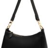 Clutch Tote Handbags with 2 Removable Straps and Zipper Closure Crossbody Bags Shoulder Purse Handbag for Women