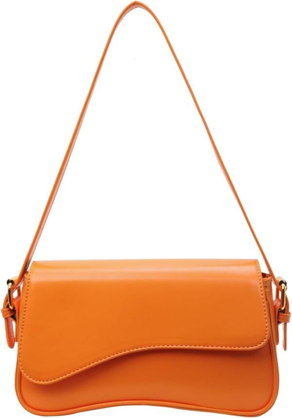 PU Leather Tote Bag for Women with 2 Removable Straps and Zipper Closure