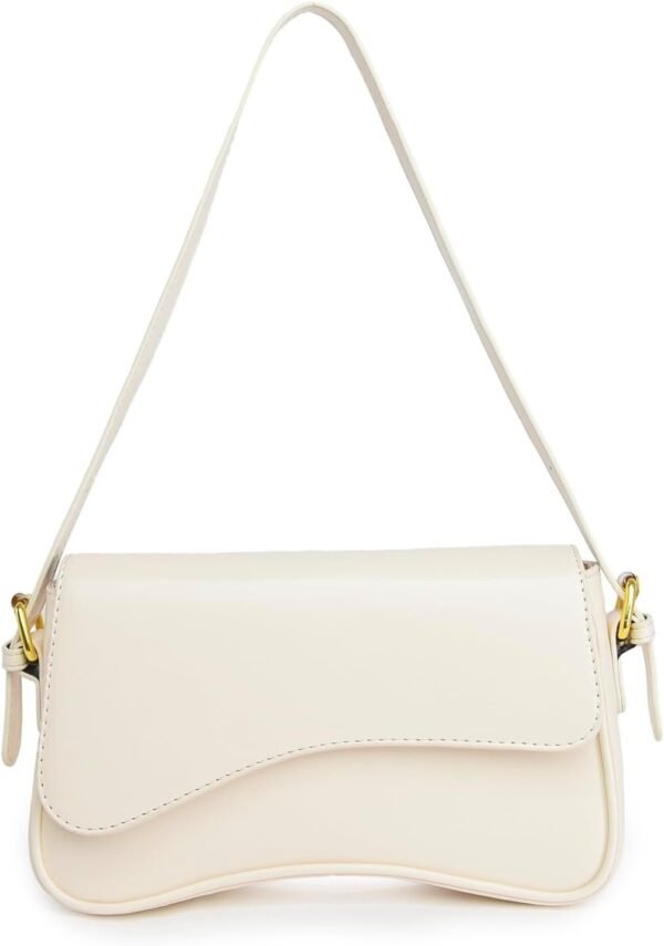 PU Leather Tote Bag for Women with 2 Removable Straps and Zipper Closure