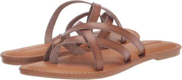 Women's Strappy Slide Flat Sandal
