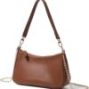 Clutch Tote Handbags with 2 Removable Straps and Zipper Closure Crossbody Bags Shoulder Purse Handbag for Women
