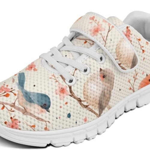 Girls' Sneakers Lace-Up Shoes for Kids Girls Funny Running Shoes Kids Fashionable Design Tennis Sneakers