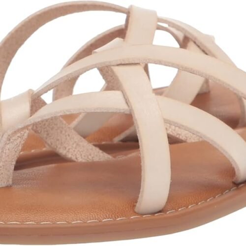 61X_eqa6BBL._AC_SL1500 Women's Strappy Slide Flat Sandal