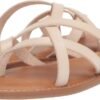 Women's Strappy Slide Flat Sandal