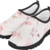 Fashionable Slip On White Shoes Girls Flexible Breathable Safe Walking Barefoot Casual Indoor Daily Sneakers for Kids