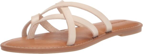 Women's Strappy Slide Flat Sandal