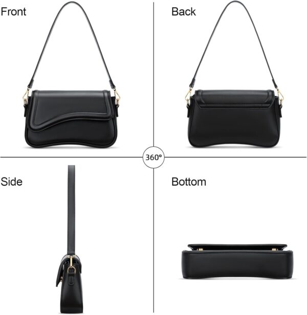 Shoulder Bag for Women Small Clutch Purses Cute Hobo Handbag Trendy Underarm Bag