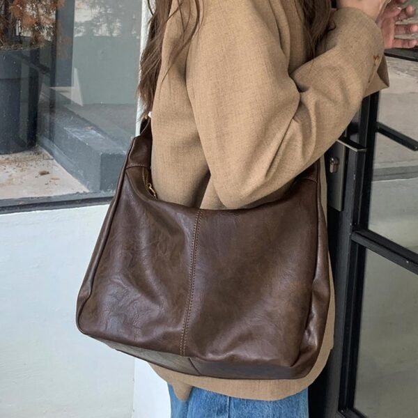 710xIQThZSL._AC_SL1500.jpg Hobo Bags for Women, Ultra Soft Foldable Vegan Leather Shoulder Handbag, Stylish Slouchy Tote Purses