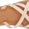 Women's Strappy Slide Flat Sandal
