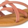 Women's Strappy Slide Flat Sandal
