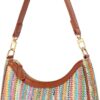 71Ozd1eB58L._AC_SL1500.jpg Shoulder Bag for Women Cute Hobo Purses and Handbags Retro Clutch Underarm Purse