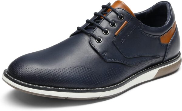 71SzcS6GqfL._AC_SL1500 Men's Casual Dress Oxfords Shoes Business Formal Derby Sneakers