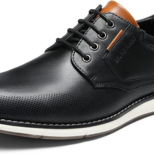 Men's Casual Dress Oxfords Shoes Business Formal Derby Sneakers