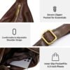 71y14YhG2mL._AC_SL1500.jpg Hobo Bags for Women, Ultra Soft Foldable Vegan Leather Shoulder Handbag, Stylish Slouchy Tote Purses