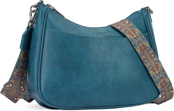 81XSCDJDJ-L._AC_SL1500.jpg Trendy Leather Crossbody Purse with Adjustable Strap, Women's Shoulder Handbag