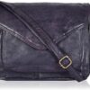 91MchqS2fnS._AC_SL1500.jpg Leather Flapover Crossbody Handbag Purse for Women with Adjustable Strap & Overflap Snap Closure Tote/Bag