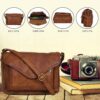 91bwv2_7VhL._AC_SL1500.jpg Leather Flapover Crossbody Handbag Purse for Women with Adjustable Strap & Overflap Snap Closure Tote/Bag