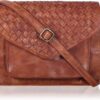 91dUPLhwiSL._AC_SL1500.jpg Leather Flapover Crossbody Handbag Purse for Women with Adjustable Strap & Overflap Snap Closure Tote/Bag